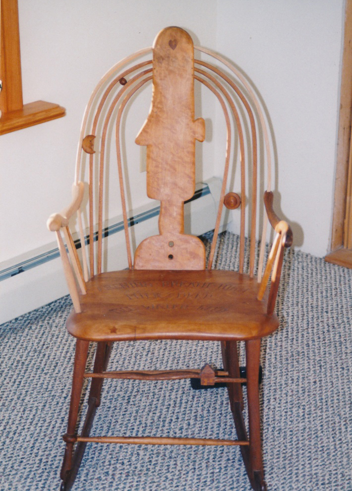 Folk Art Chair Repair